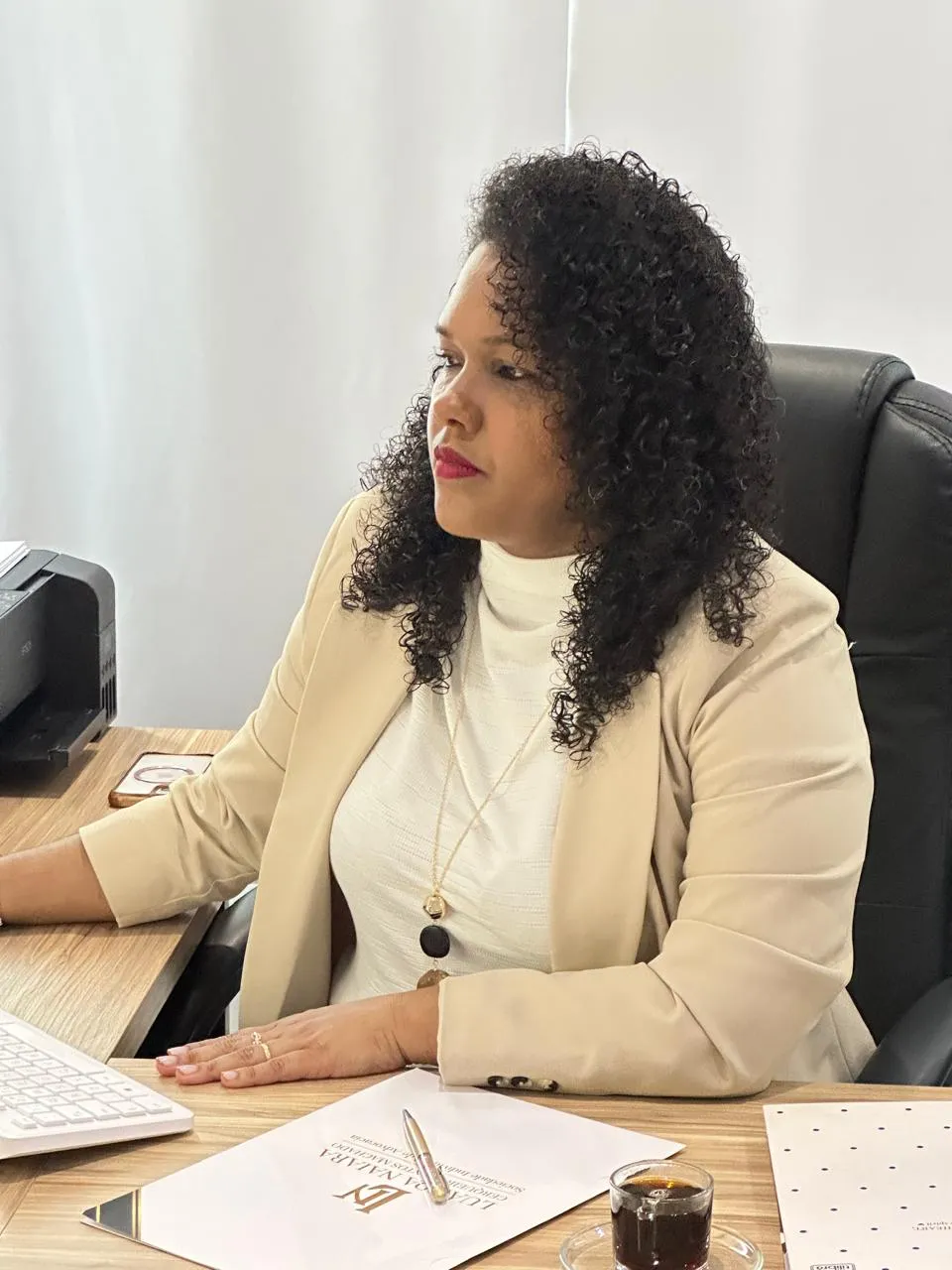 Ambiente profissional Luanda Naiara Advocacia